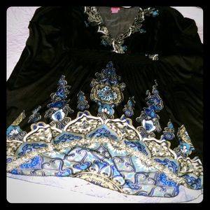 She SCOOL butterfly arm dress sz 22 (2x)